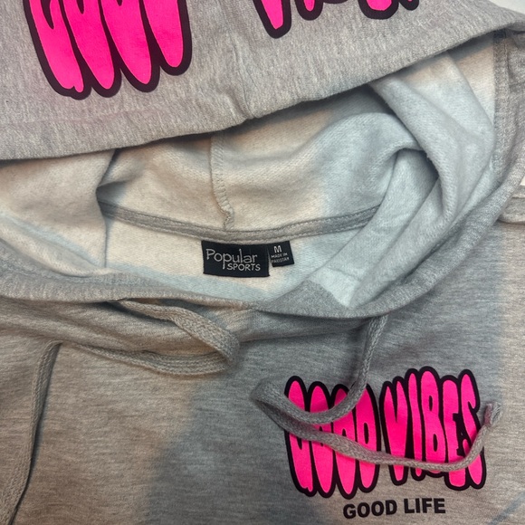 Goodlife Gray Jacket with Pink Accents - Picture 4 of 6